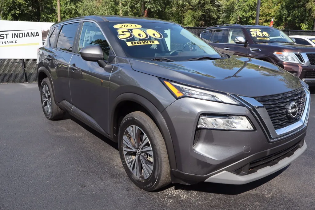 Gray 2023 NISSAN ROGUE SV for sale in Schererville, IN