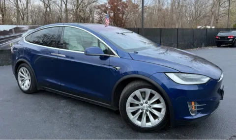 Blue 2019 TESLA MODEL X for sale in Schererville, IN