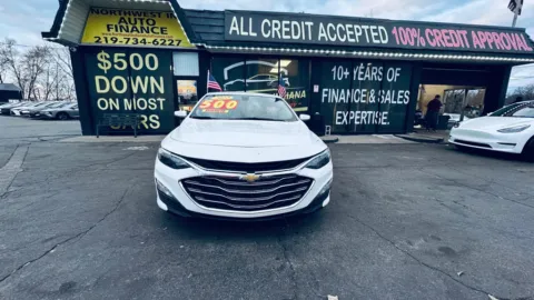 Photos of 2022 CHEVROLET MALIBU LT for sale in Valparaiso, IN at NWI AUTO FINANCE Valparaiso