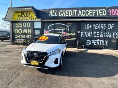 White 2022 NISSAN KICKS for sale in Valparaiso, IN