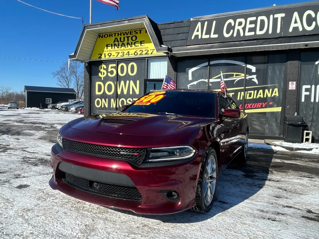 Red 2021 DODGE CHARGER GT for sale in Valparaiso, IN