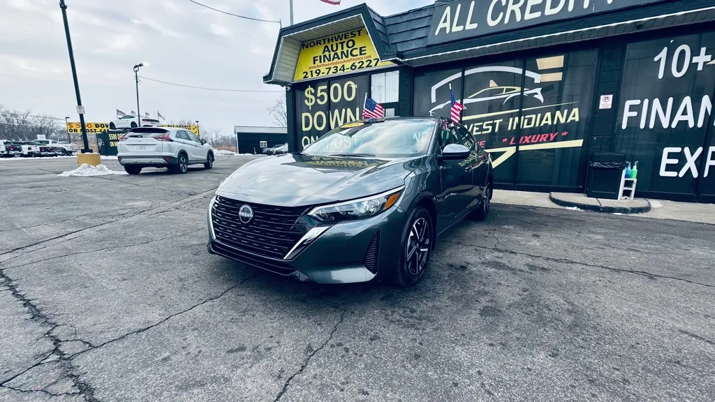 Gray 2025 NISSAN SENTRA SV for sale in Valparaiso, IN