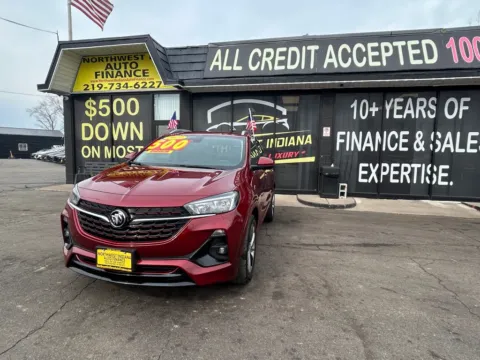 Red 2022 BUICK ENCORE GX PREFERRED for sale in Valparaiso, IN