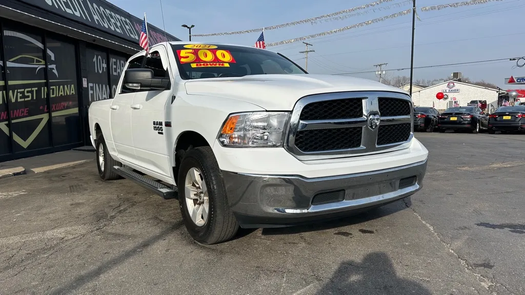 White 2020 RAM 1500 CLASSIC SLT for sale in Valparaiso, IN
