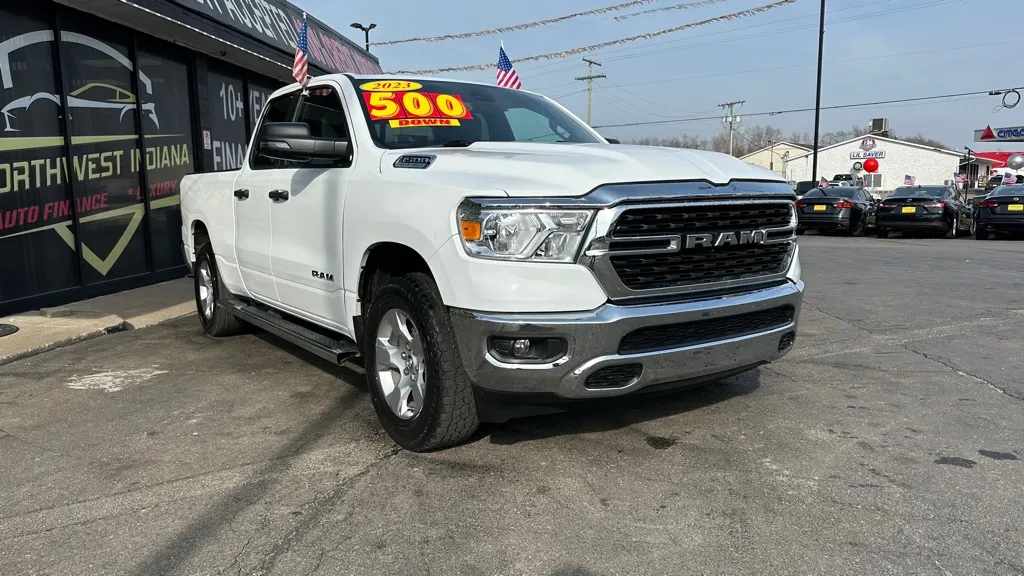 White 2023 RAM 1500 BIG HORN/LONE STAR for sale in Valparaiso, IN