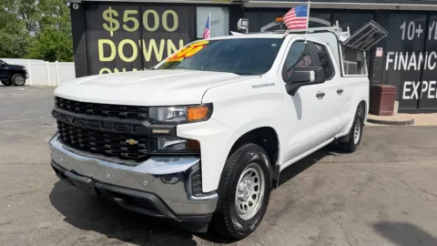 White 2019 CHEVROLET SILVERADO 1500 WORK TRUCK for sale in Valparaiso, IN