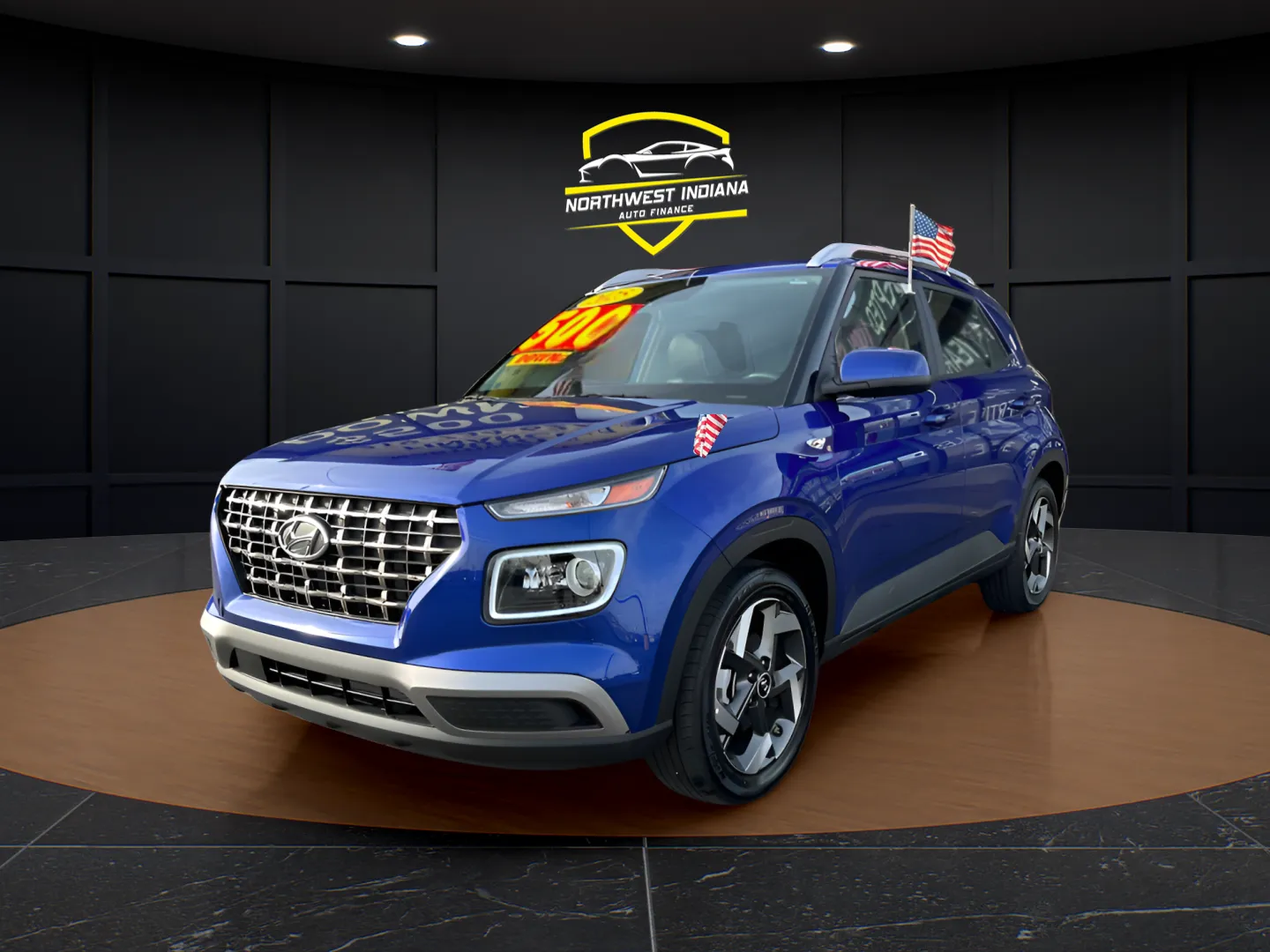 Blue 2025 HYUNDAI VENUE LIMITED for sale in Valparaiso, IN