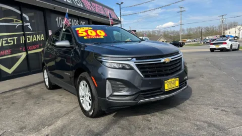 Gray 2023 CHEVROLET EQUINOX LT for sale in Valparaiso, IN