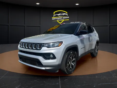 Silver 2025 JEEP COMPASS LIMITED for sale in Valparaiso, IN