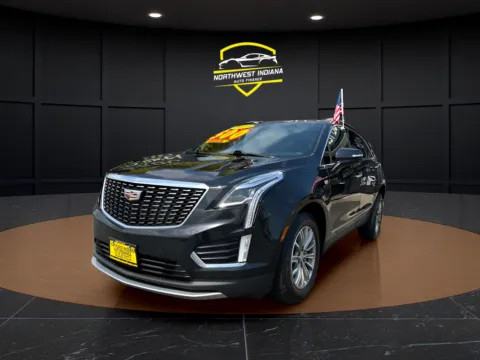 Black 2021 CADILLAC XT5 PREMIUM LUXURY for sale in Valparaiso, IN