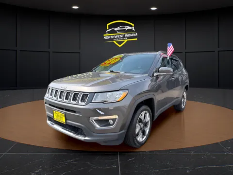 Gray 2018 JEEP COMPASS LIMITED for sale in Valparaiso, IN