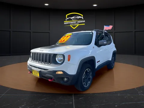 White 2015 JEEP RENEGADE TRAILHAWK for sale in Valparaiso, IN