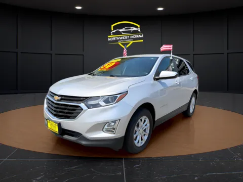 Silver 2021 CHEVROLET EQUINOX LT for sale in Valparaiso, IN