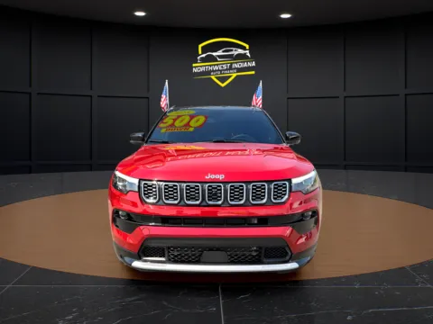Red 2025 JEEP COMPASS LIMITED for sale in Valparaiso, IN