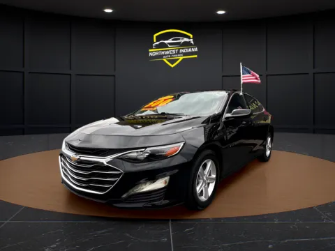 Black 2022 CHEVROLET MALIBU LS for sale in Valparaiso, IN