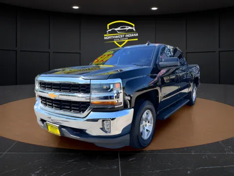 Black 2018 CHEVROLET SILVERADO 1500 LT for sale in Valparaiso, IN