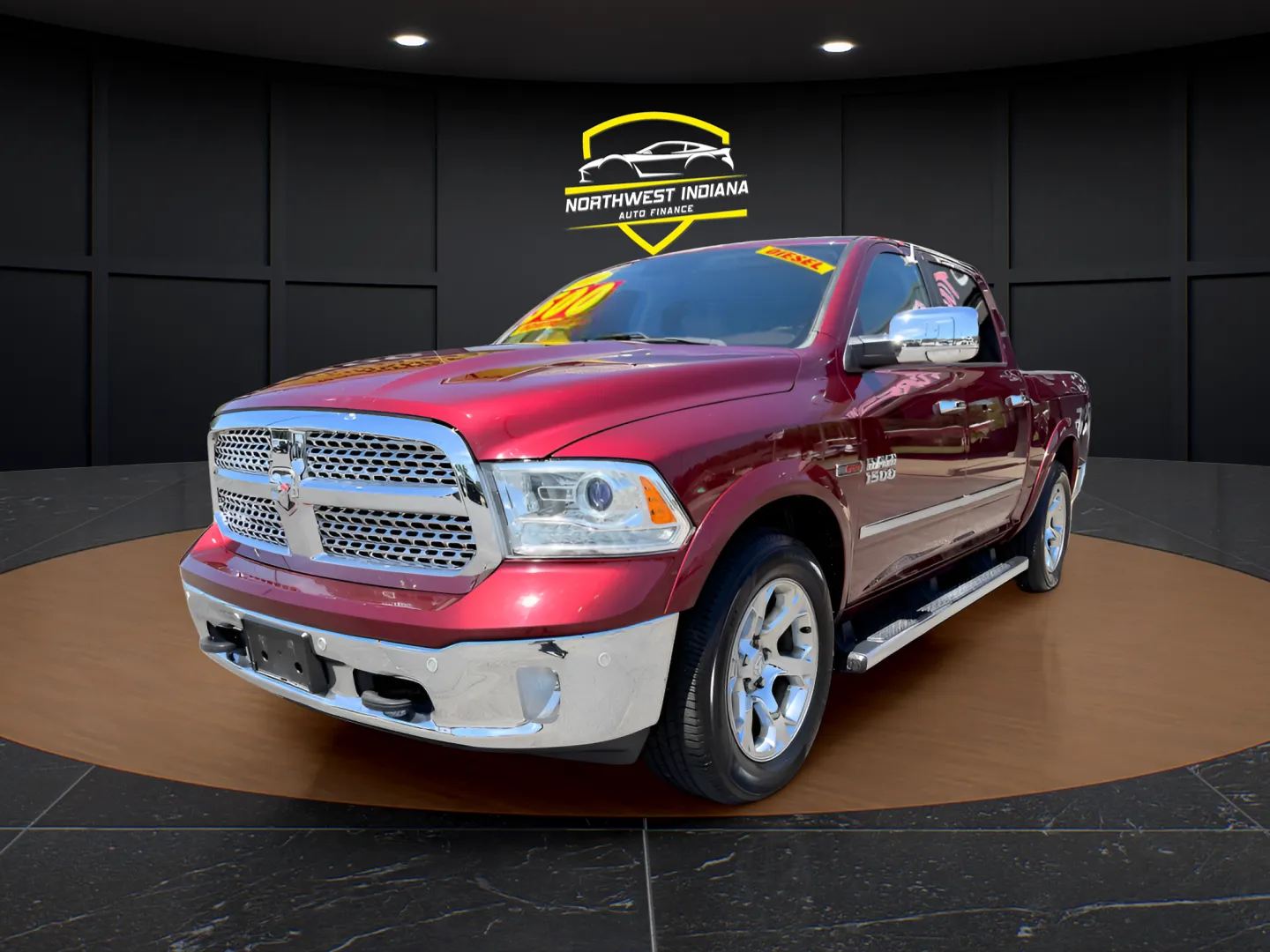 Red 2018 RAM 1500 LARAMIE for sale in Valparaiso, IN