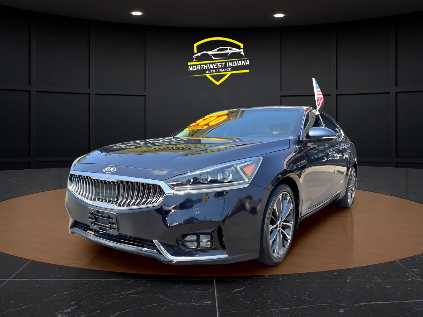 Blue 2017 KIA CADENZA PREMIUM for sale in Valparaiso, IN