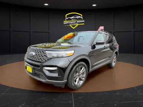 Black 2022 FORD EXPLORER XLT for sale in Valparaiso, IN