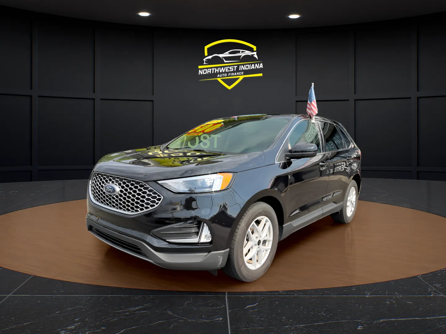 Black 2024 FORD EDGE SEL for sale in Valparaiso, IN