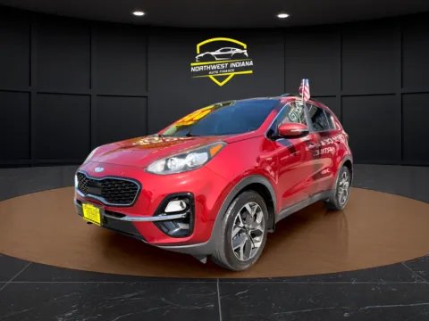 Red 2020 KIA SPORTAGE EX TECHNOLOGY for sale in Valparaiso, IN
