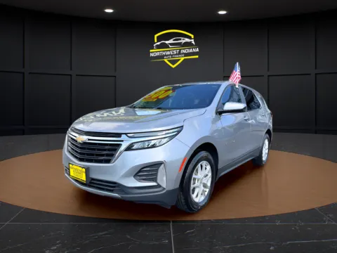 Gray 2024 CHEVROLET EQUINOX LT for sale in Valparaiso, IN