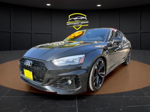 Black 2021 AUDI A5 SPORTBACK QUATTRO PREMIUM 45 TFSI for sale in Valparaiso, IN