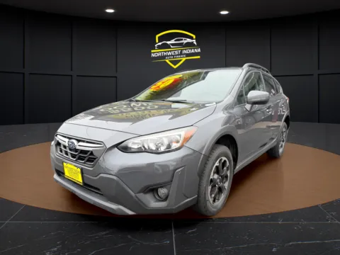Gray 2022 SUBARU CROSSTREK PREMIUM for sale in Valparaiso, IN