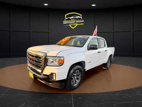 White 2021 GMC CANYON AT4 for sale in Valparaiso, IN