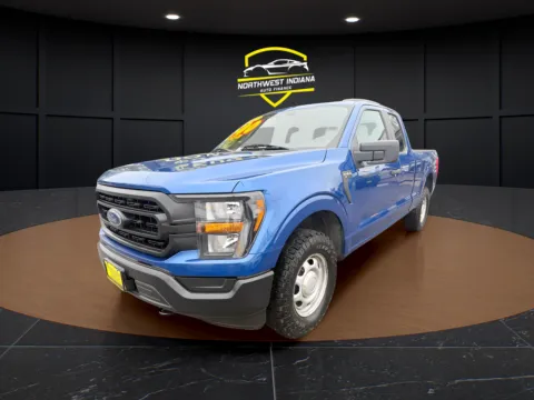 Blue 2023 FORD F-150 XL for sale in Valparaiso, IN