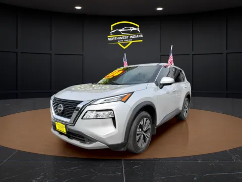 Silver 2023 NISSAN ROGUE SV for sale in Valparaiso, IN