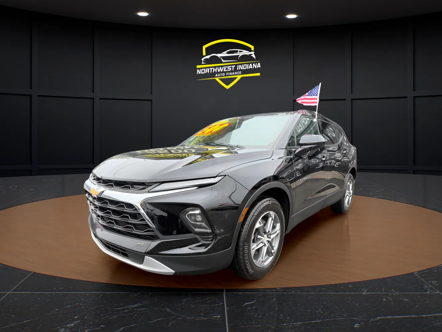 Black 2023 CHEVROLET BLAZER 2LT for sale in Valparaiso, IN