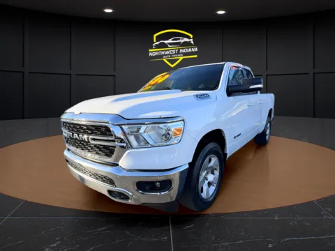 White 2022 RAM 1500 BIG HORN for sale in Valparaiso, IN