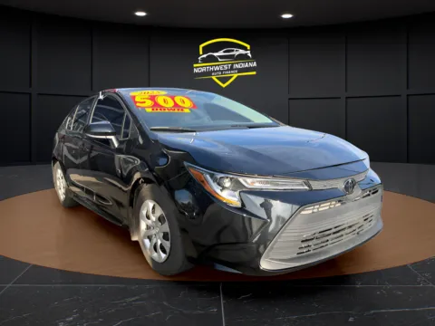Black 2025 TOYOTA COROLLA LE for sale in Valparaiso, IN