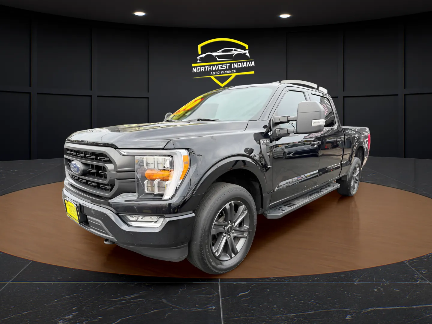 Black 2023 FORD F-150 XLT for sale in Valparaiso, IN