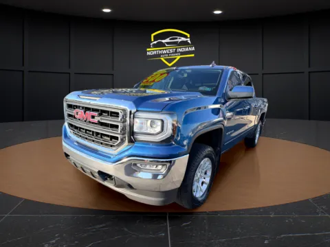 Blue 2018 GMC SIERRA 1500 SLE for sale in Valparaiso, IN