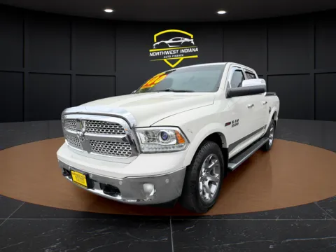White 2017 RAM 1500 LARAMIE for sale in Valparaiso, IN