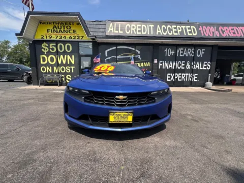 Photos of 2022 CHEVROLET CAMARO LS for sale in Valparaiso, IN at NWI AUTO FINANCE Valparaiso