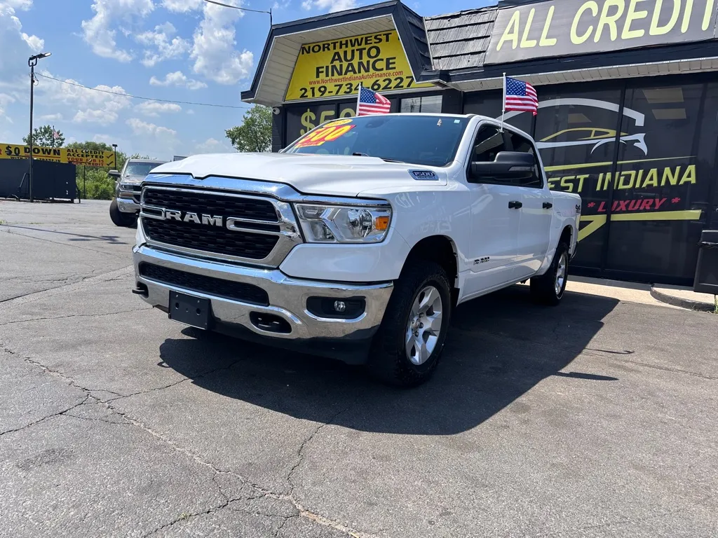 White 2023 RAM 1500 BIG HORN/LONE STAR for sale in Valparaiso, IN