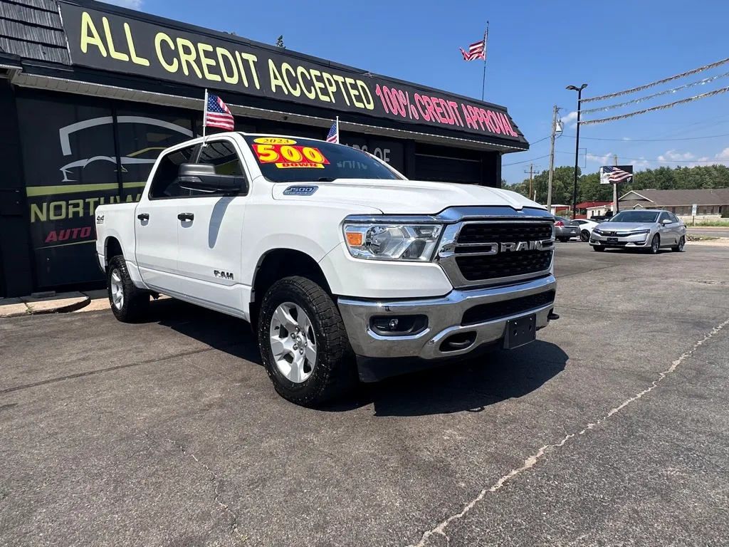 White 2023 RAM 1500 BIG HORN/LONE STAR for sale in Valparaiso, IN