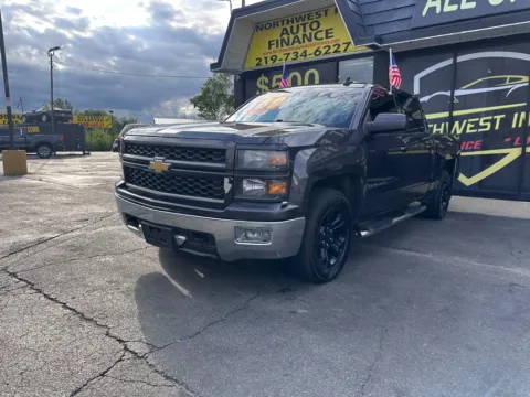 Gray 2015 CHEVROLET SILVERADO 1500 LT for sale in Valparaiso, IN