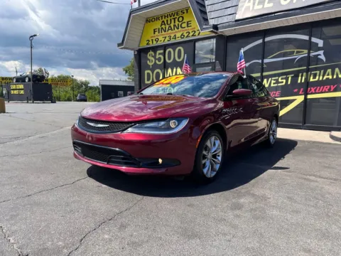 Red 2016 CHRYSLER 200 S for sale in Valparaiso, IN