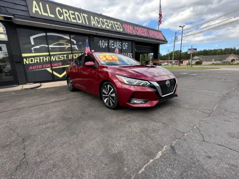 Another view of 2021 NISSAN SENTRA SV for sale in Valparaiso, IN at NWI AUTO FINANCE Valparaiso
