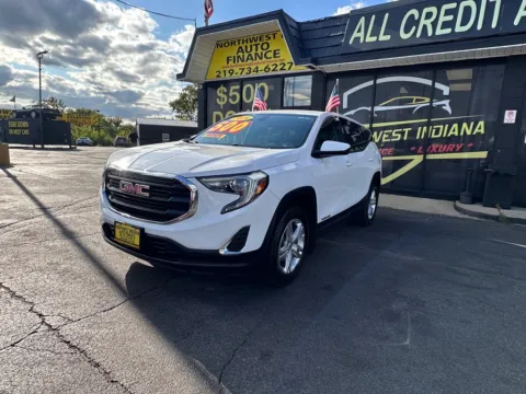 White 2019 GMC TERRAIN SLE for sale in Valparaiso, IN
