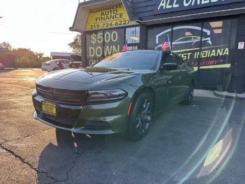 Green 2023 DODGE CHARGER SXT for sale in Valparaiso, IN