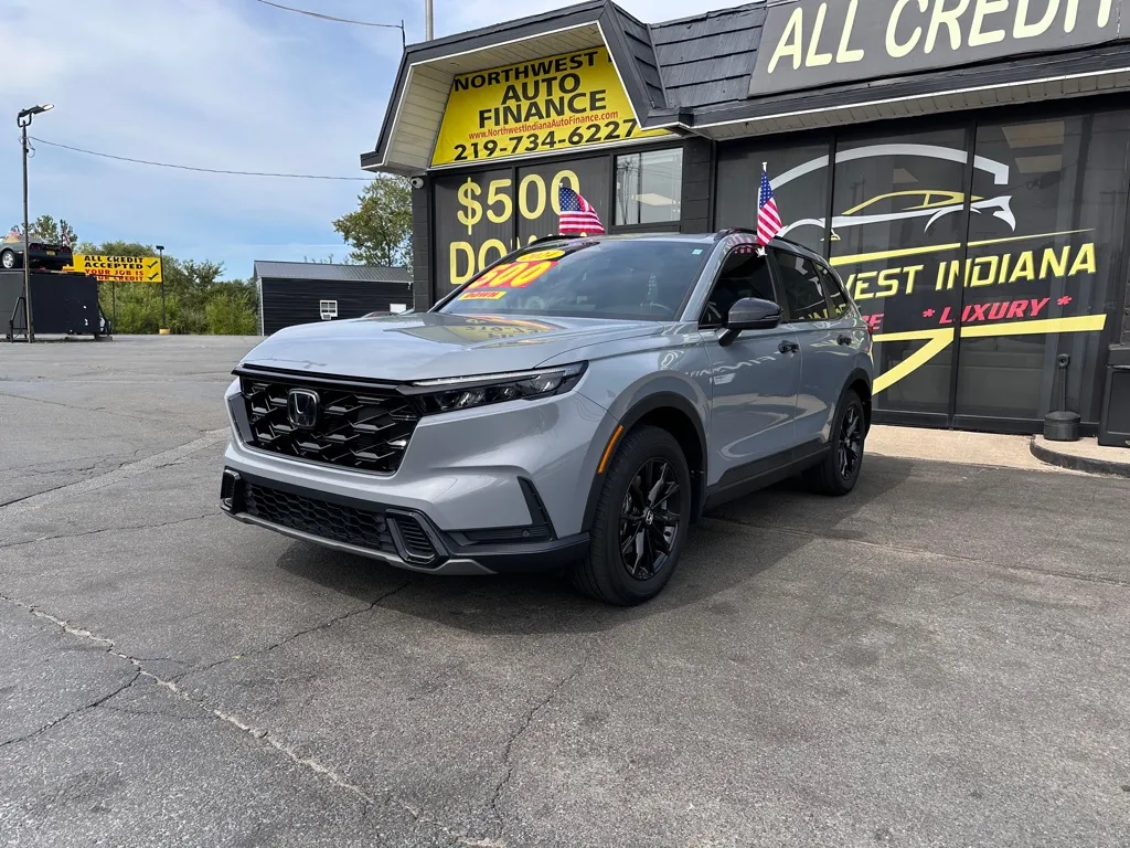 Gray 2024 HONDA CR-V SPORT-L for sale in Valparaiso, IN