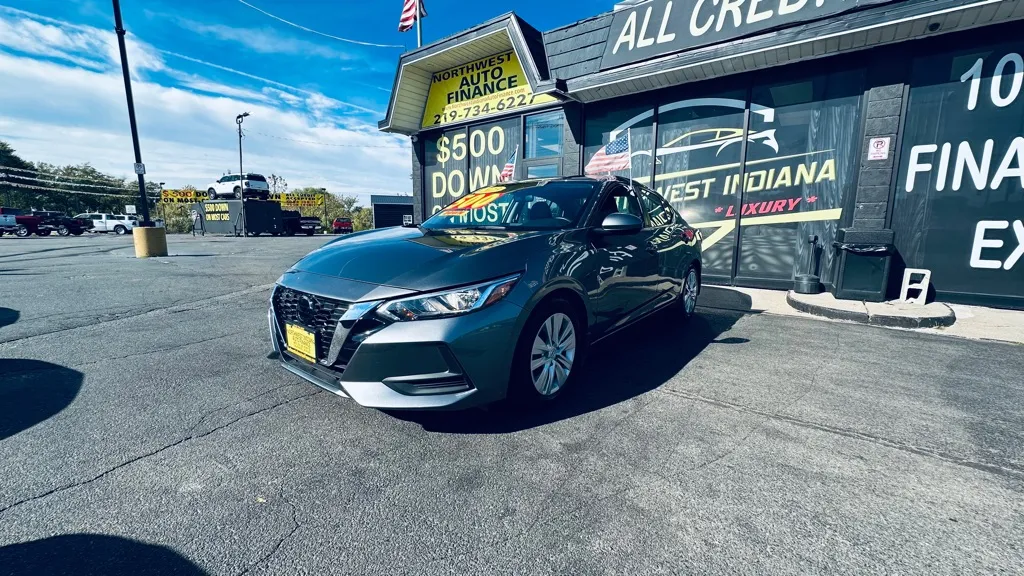 Gray 2023 NISSAN SENTRA S for sale in Valparaiso, IN