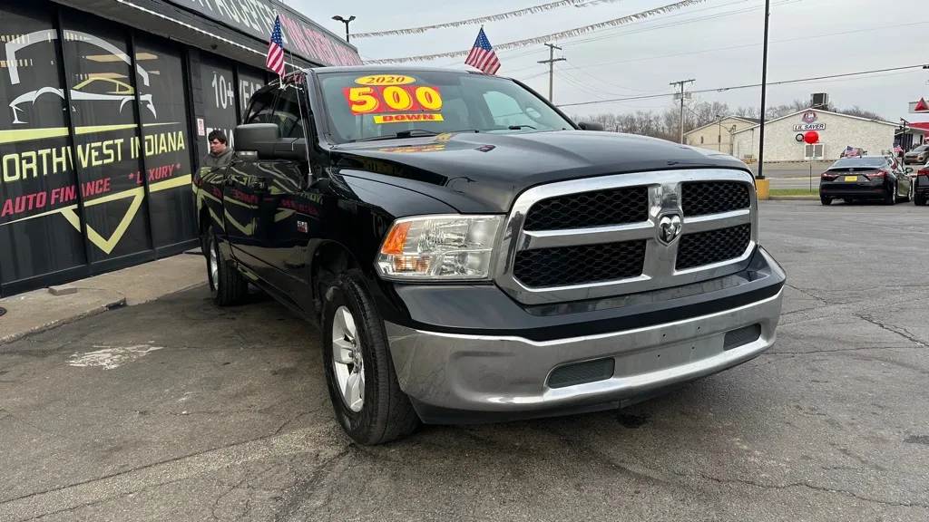 Black 2020 RAM 1500 CLASSIC SLT for sale in Valparaiso, IN