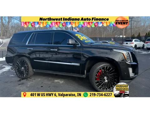 Black 2019 CADILLAC ESCALADE PLATINUM for sale in Schererville, IN