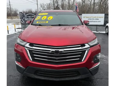 Photos of 2022 CHEVROLET TRAVERSE LT for sale in Schererville, IN at NWI Auto Finance Schererville